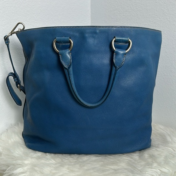 💯Authentic Prada Two-Way Leather Tote Bag🍀 - Picture 5 of 15